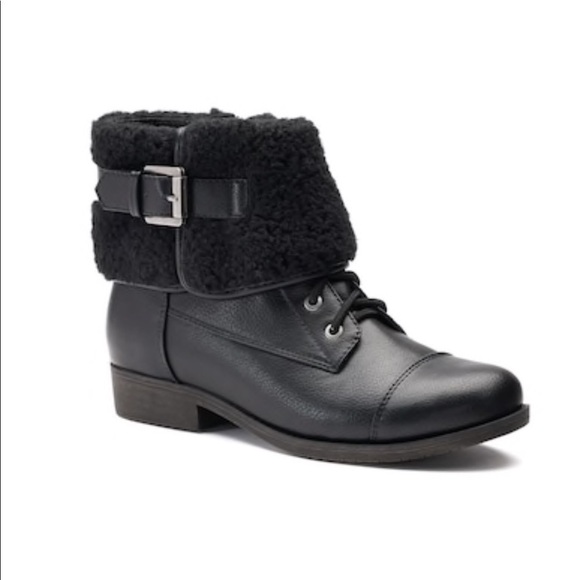 SO black shoe boot all NWT - Picture 1 of 8